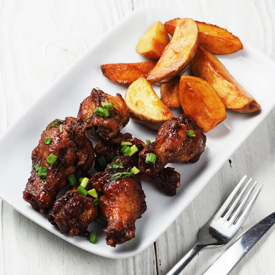 КРЫЛЫШКИ BBQ В ГЛАЗУРИ БАРБЕКЮ