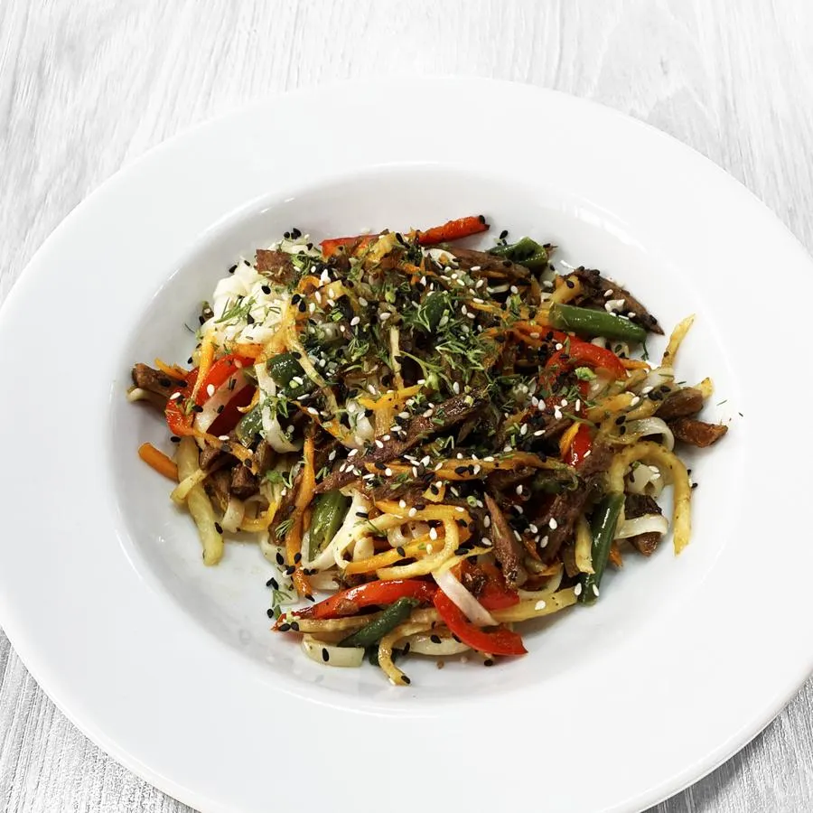 WOK С ГОВЯДИНОЙ