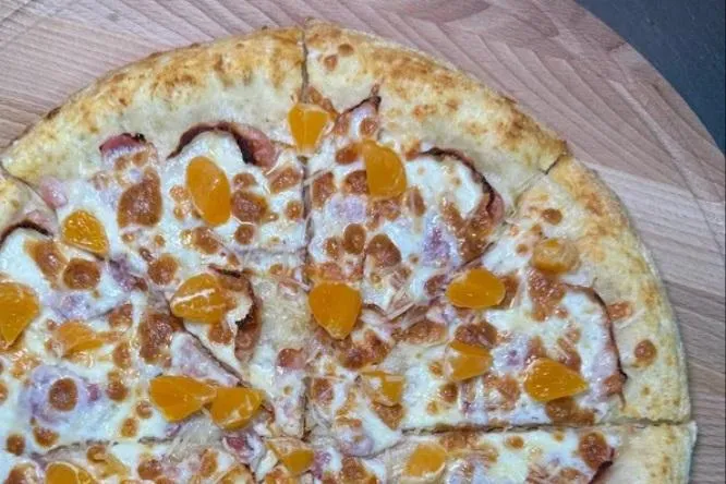 ПИЦЦА КАРБОНАРА с мандаринами сп зима 25